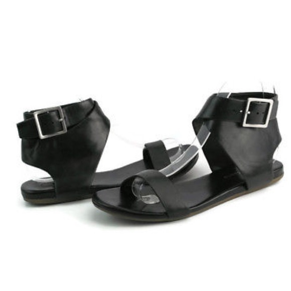 franco sarto black sandals
